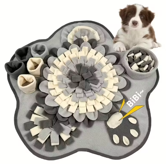 Robuste Schnüffelmatte(Grau) –  (60 × 60 cm)