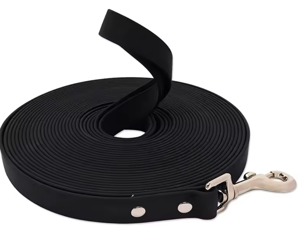 Schleppleine 3m – PVC-beschichtet (Schwarz / Dunkelblau)