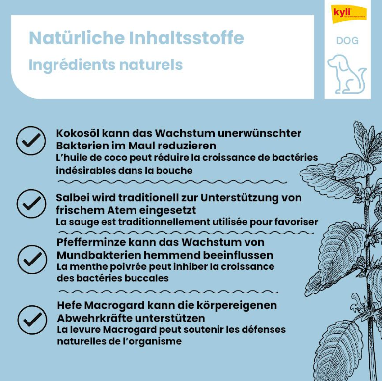 kyli Dental Sticks Hirsch oder Truthahn 7 Stk.