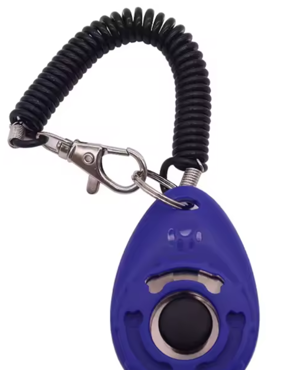 Clicker mit Handschlaufe (Schwarz oder Dunkelblau)