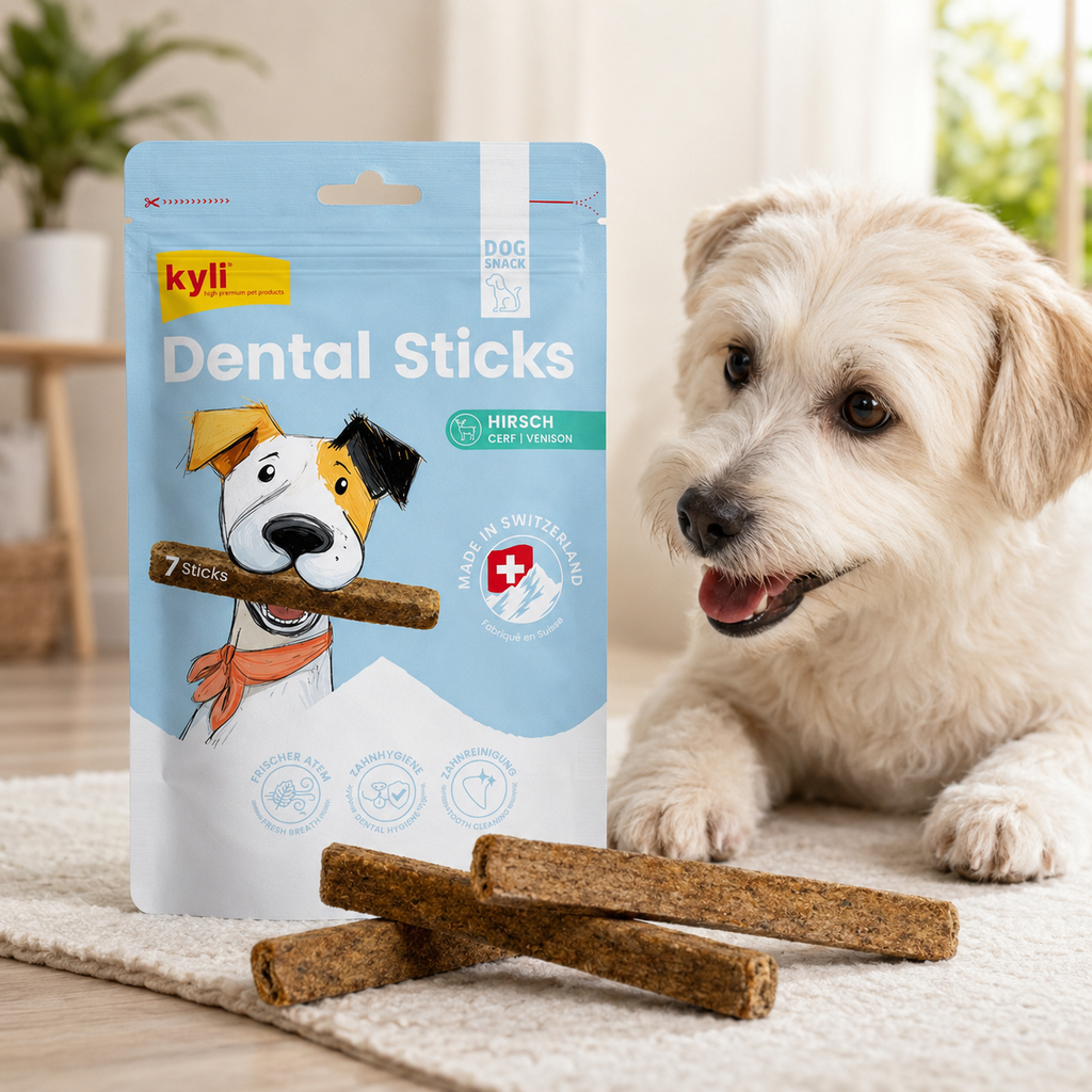 kyli Dental Sticks Hirsch oder Truthahn 7 Stk.