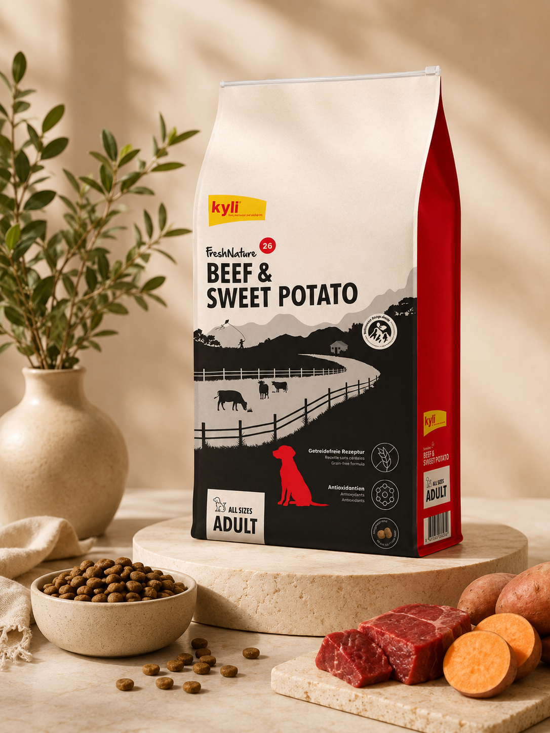 kyli FreshNature Beef & Sweet Potato 12kg