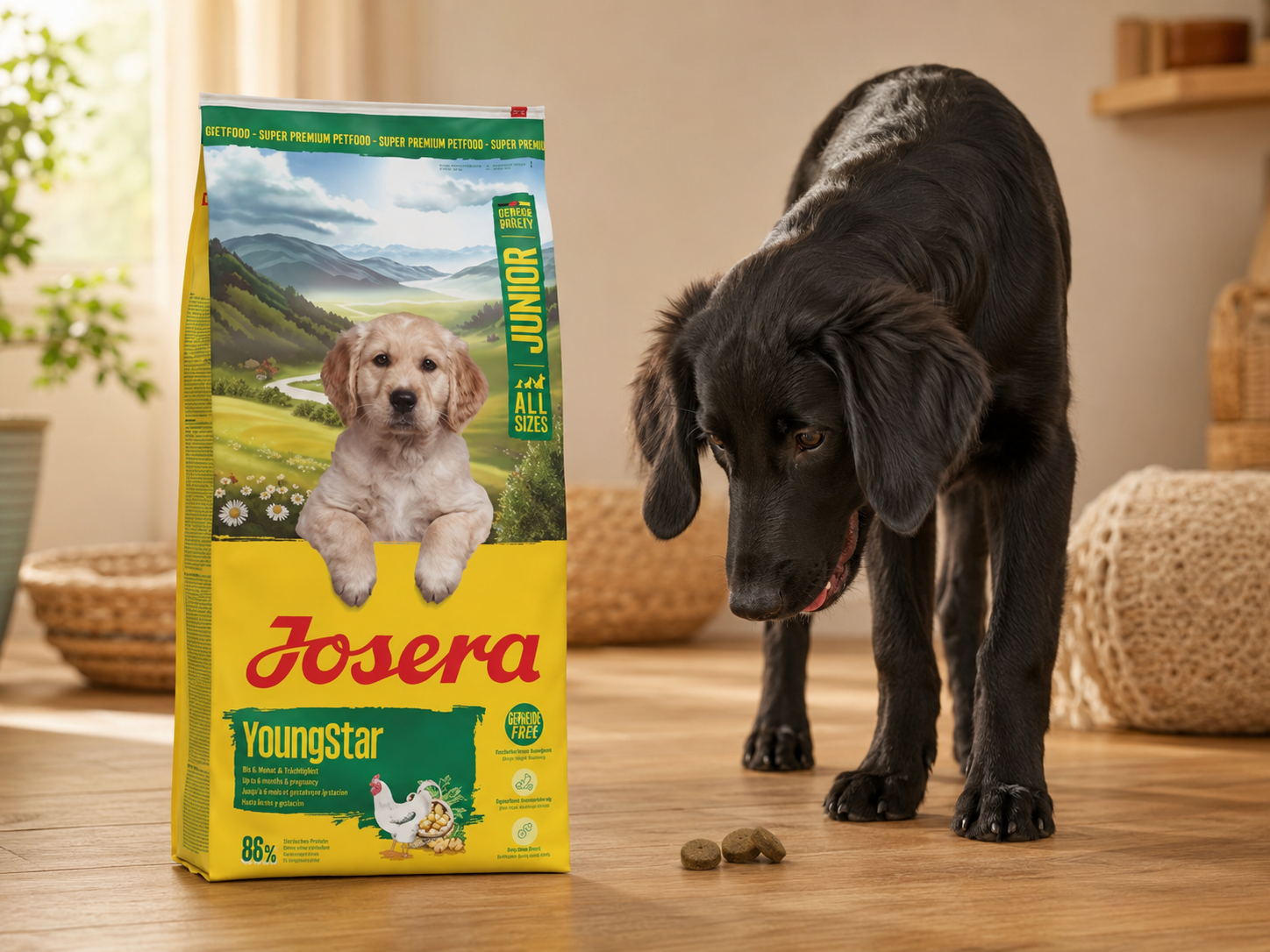 Josera YoungStar – Huhn & Kartoffel – 12,5 kg (getreidefrei)