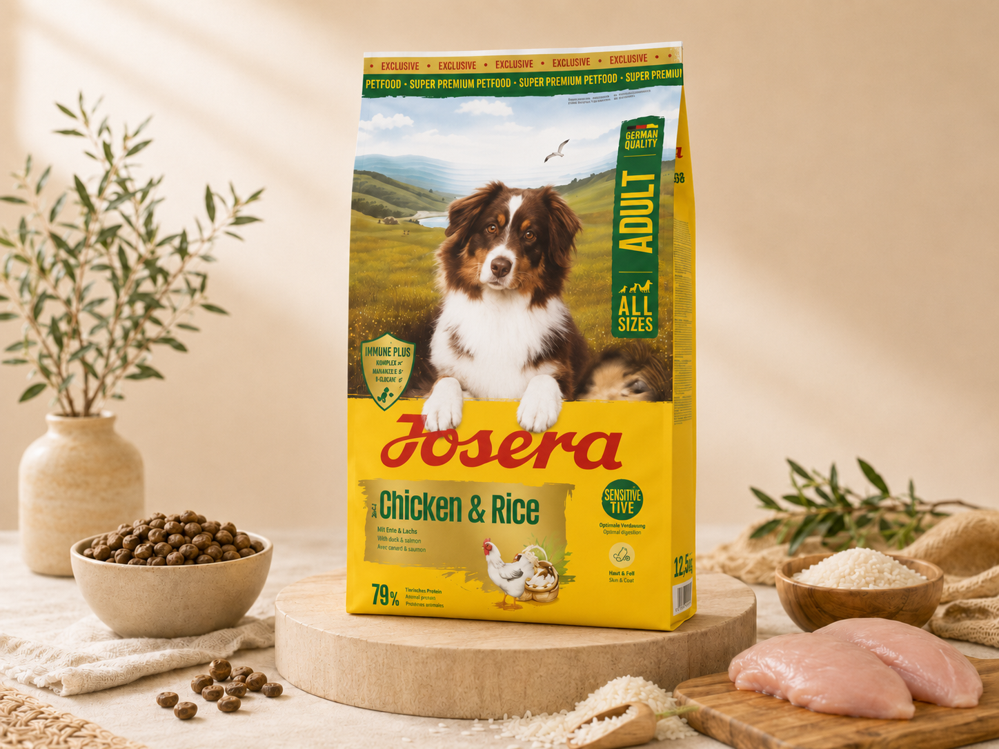 Josera Adult Chicken & Rice – 12.5 kg (Trockenfutter)